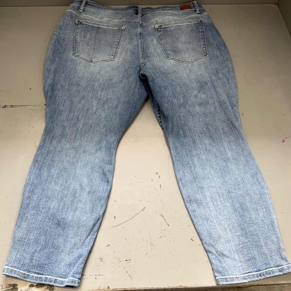 Judy Blue Woman’s Light Blue Denim Skinny Blue Jeans Plus size 22 W - Picture 7 of 7